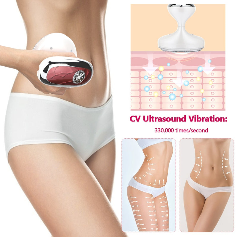 Ultrasonic Slimming Massager 3D Body Shaping LED Fat Burner Anti Cellulite Device Skin Tightening Weight Loss Beauty Machine