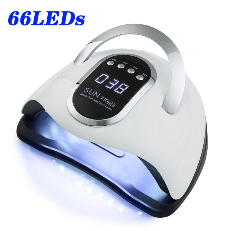 42LEDs Nail Drying Lamp For Manicure 168W Professional Led UV Drying Lamp With Auto Sensor Smart Nail Salon Equipment Tools