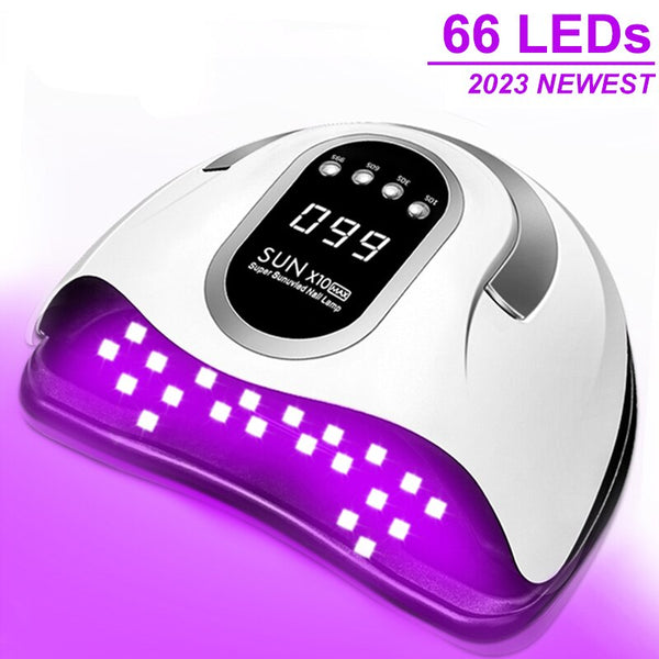 Nail Dryer UV LED Nail Lamp 66 LEDs for Curing All Gel Nail Polish With Motion Sensing Professional