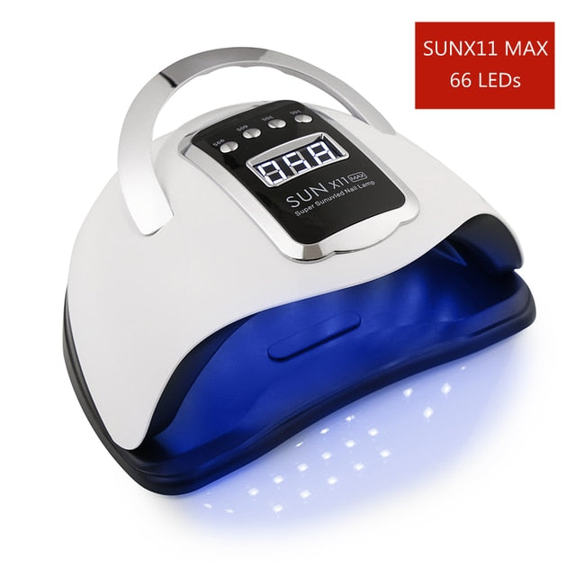 42LEDs Nail Drying Lamp For Manicure 168W Professional Led UV Drying Lamp With Auto Sensor Smart Nail Salon Equipment Tools