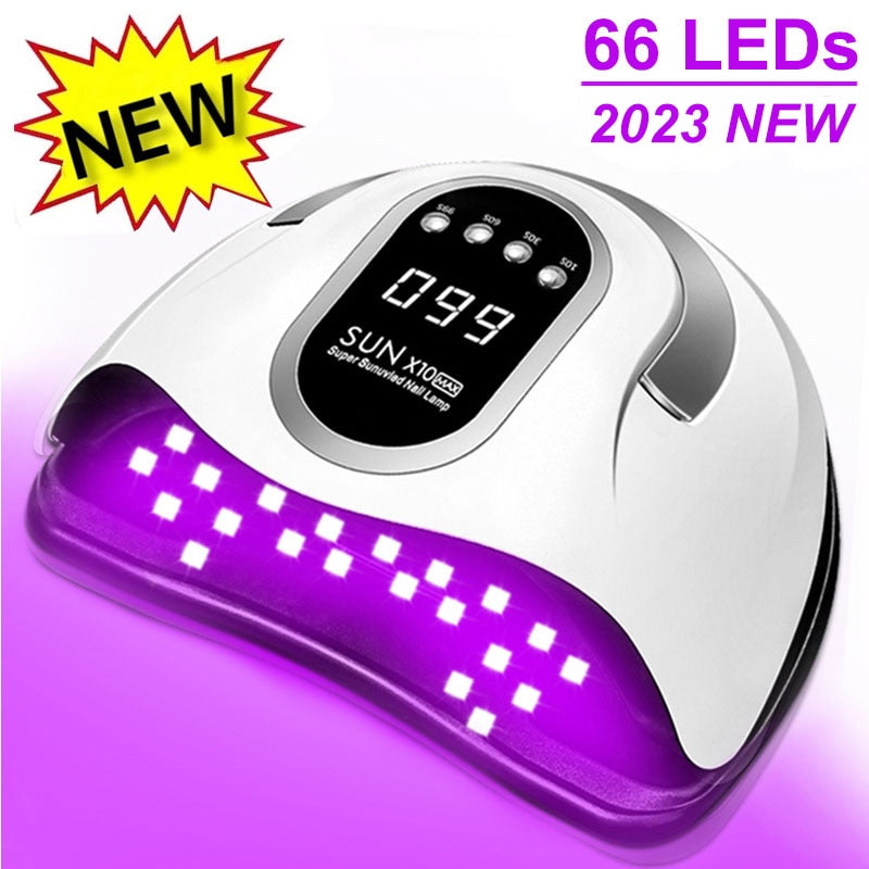 280w UV Lamp For Resin With 4Timer SunX11 Nail Lamp Dryer Smart Sensor Gel  Lamps