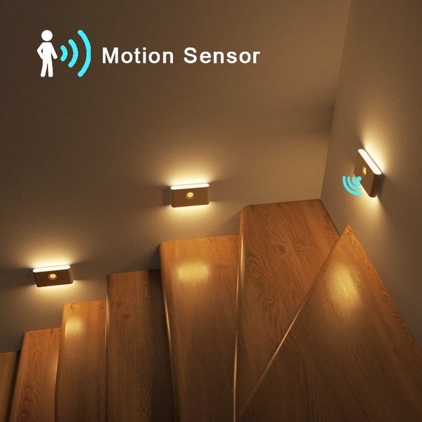 Rechargeable Wireless Magnetic Motion Sensor LED Lamp