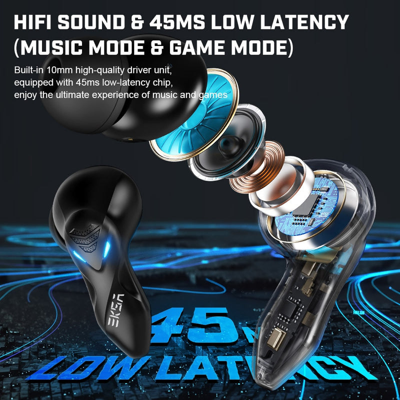 Bluetooth 5.0 Wireless Headphones with Microphone