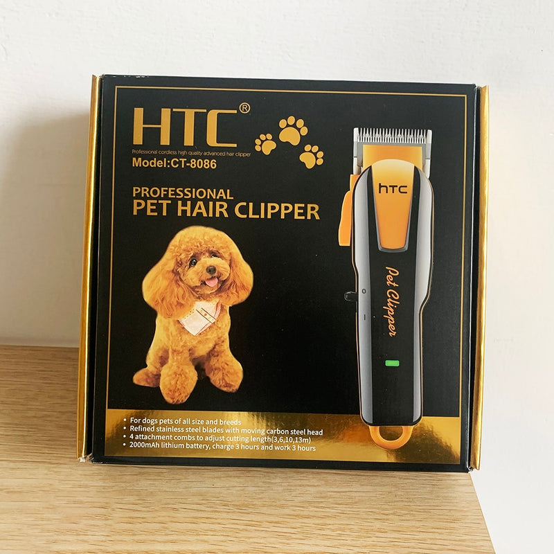 Electric Cordless Low Noise Grooming Trimmer Professional Pet Hair Clipper