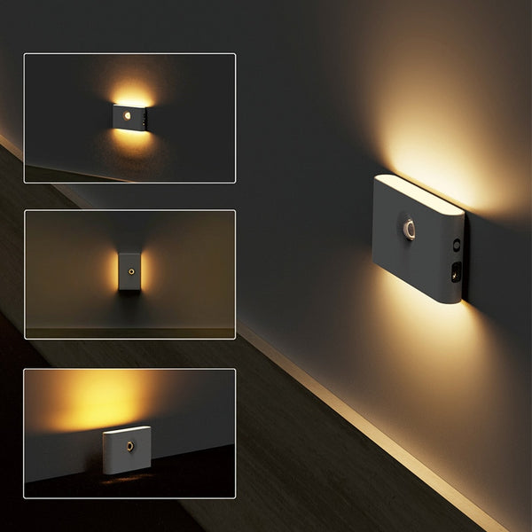 Rechargeable Wireless Magnetic Motion Sensor LED Lamp