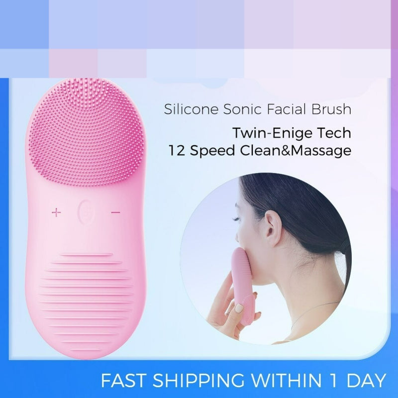 Waterproof Electric  Silicone Massager Beauty Device