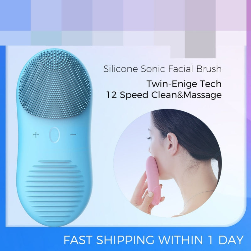 Waterproof Electric  Silicone Massager Beauty Device