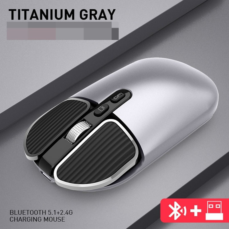 2.4Ghz Wireless Bluetooth Dual Mode Computer Mouse